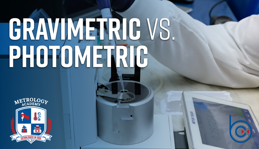 Gravimetric vs. Photometric